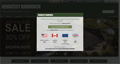 Desktop Screenshot of hennessyhammock.com